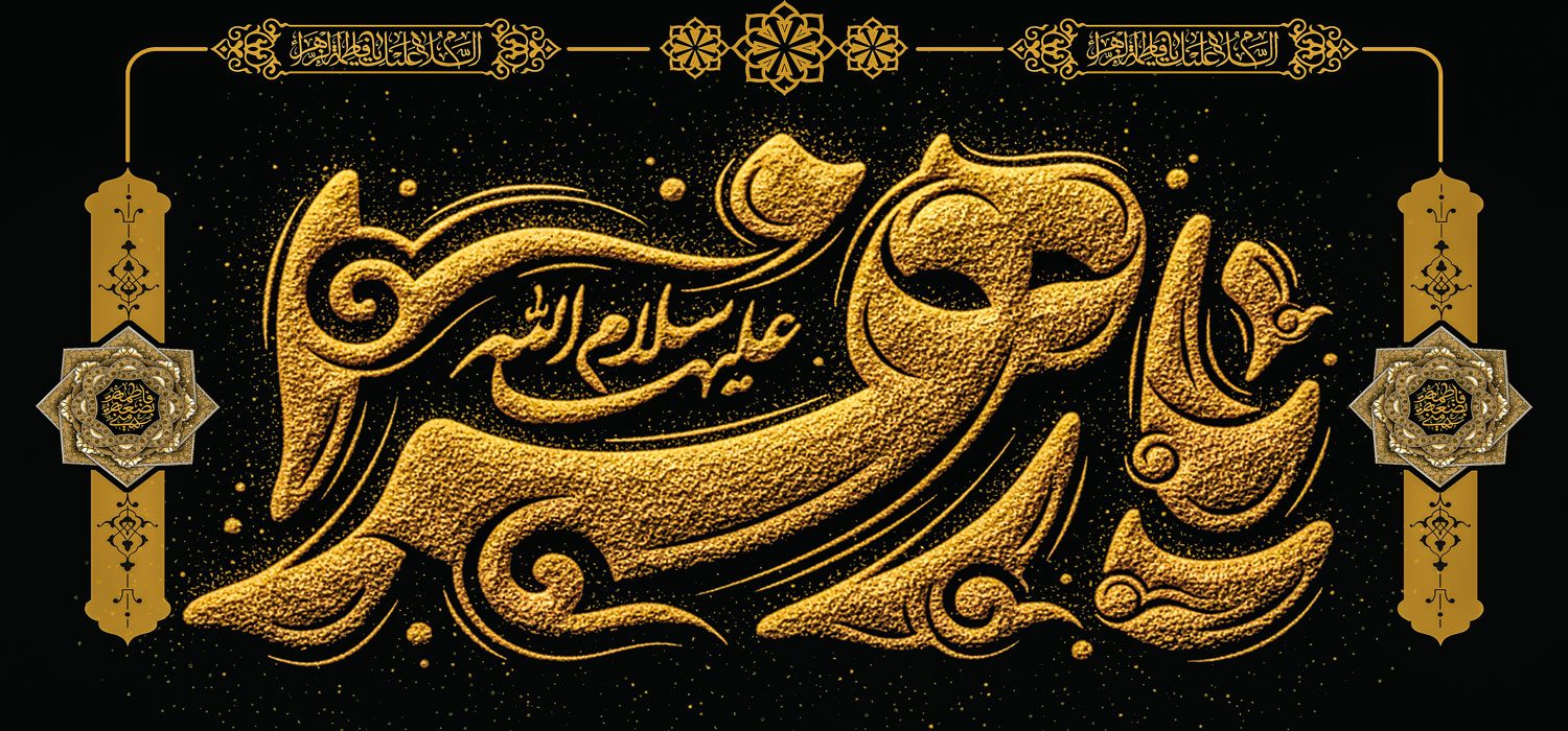 کتیبه ویژه ایام فاطمیه (س) 1532 کتیبه ویژه ایام فاطمیه (س) 1532