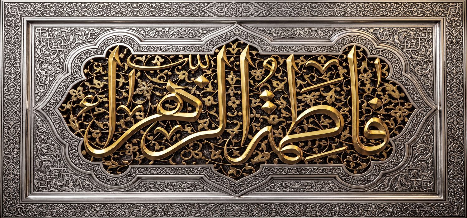 کتیبه ویژه ایام فاطمیه (س) 1535 کتیبه ویژه ایام فاطمیه (س) 1535